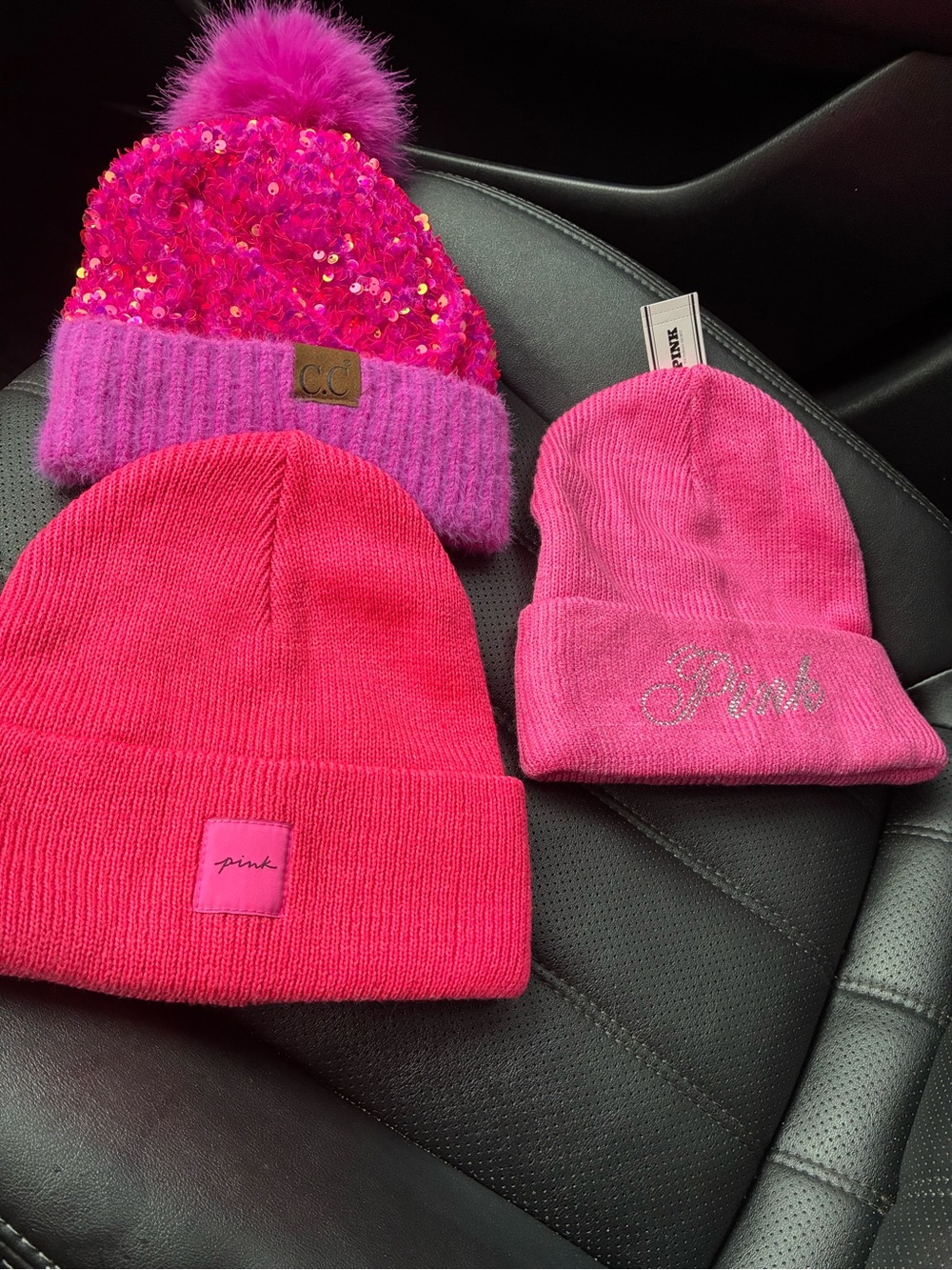 Pink Beanies